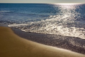 Wasser und Strand