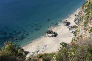 Blick auf Soveratos Küste