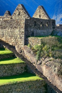 Treppen in Machu Picchu