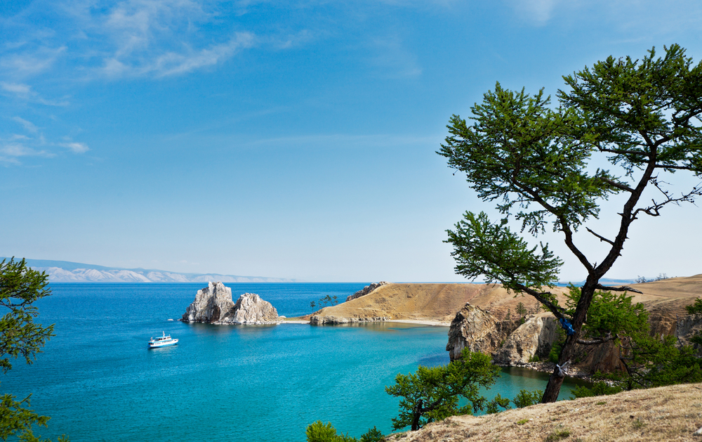 Blick auf den Baikalsee