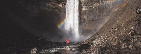 Brandywine falls near Whistler in Canada